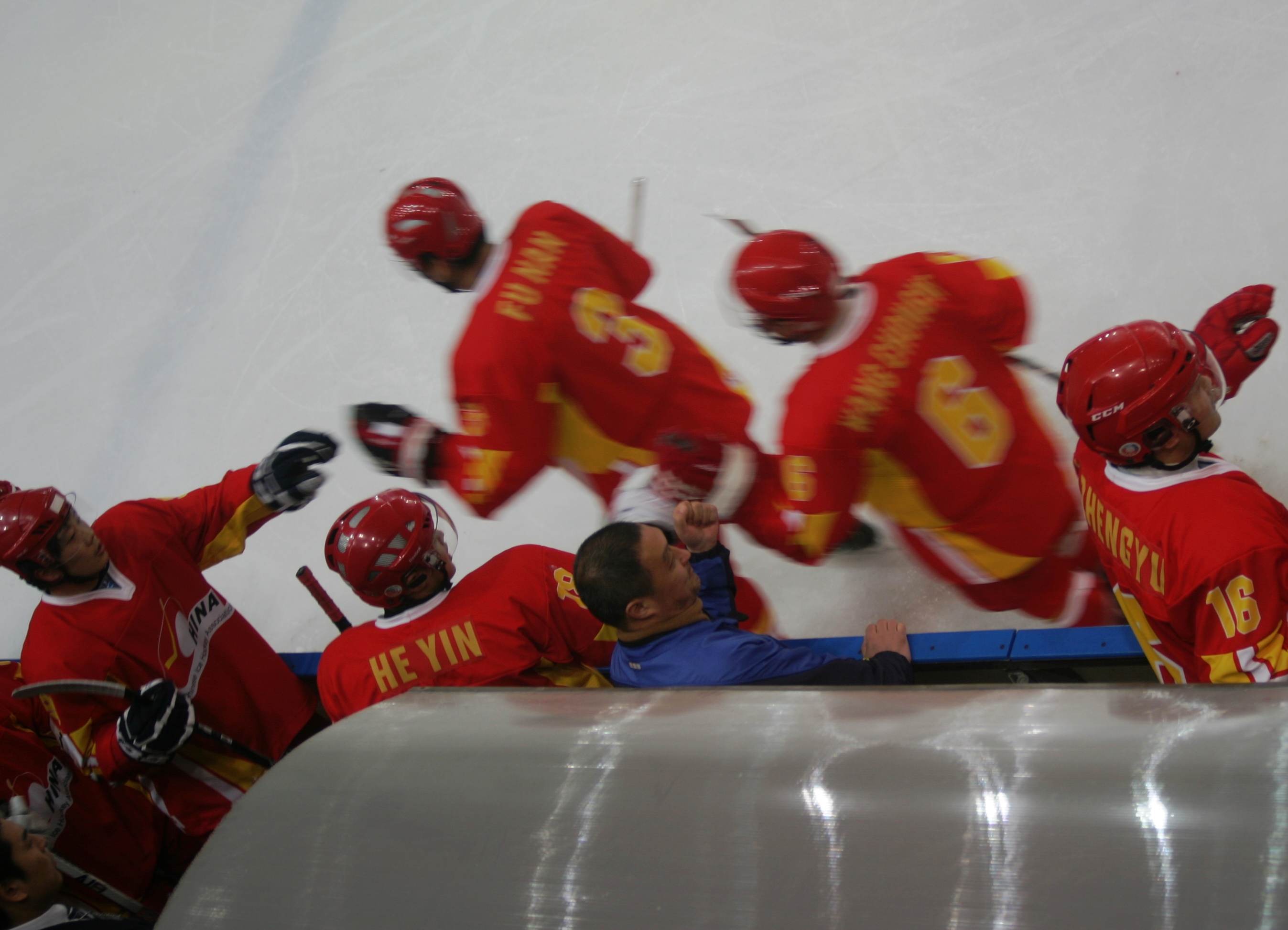 Eishockey-WM in Spanien: China steigt ab