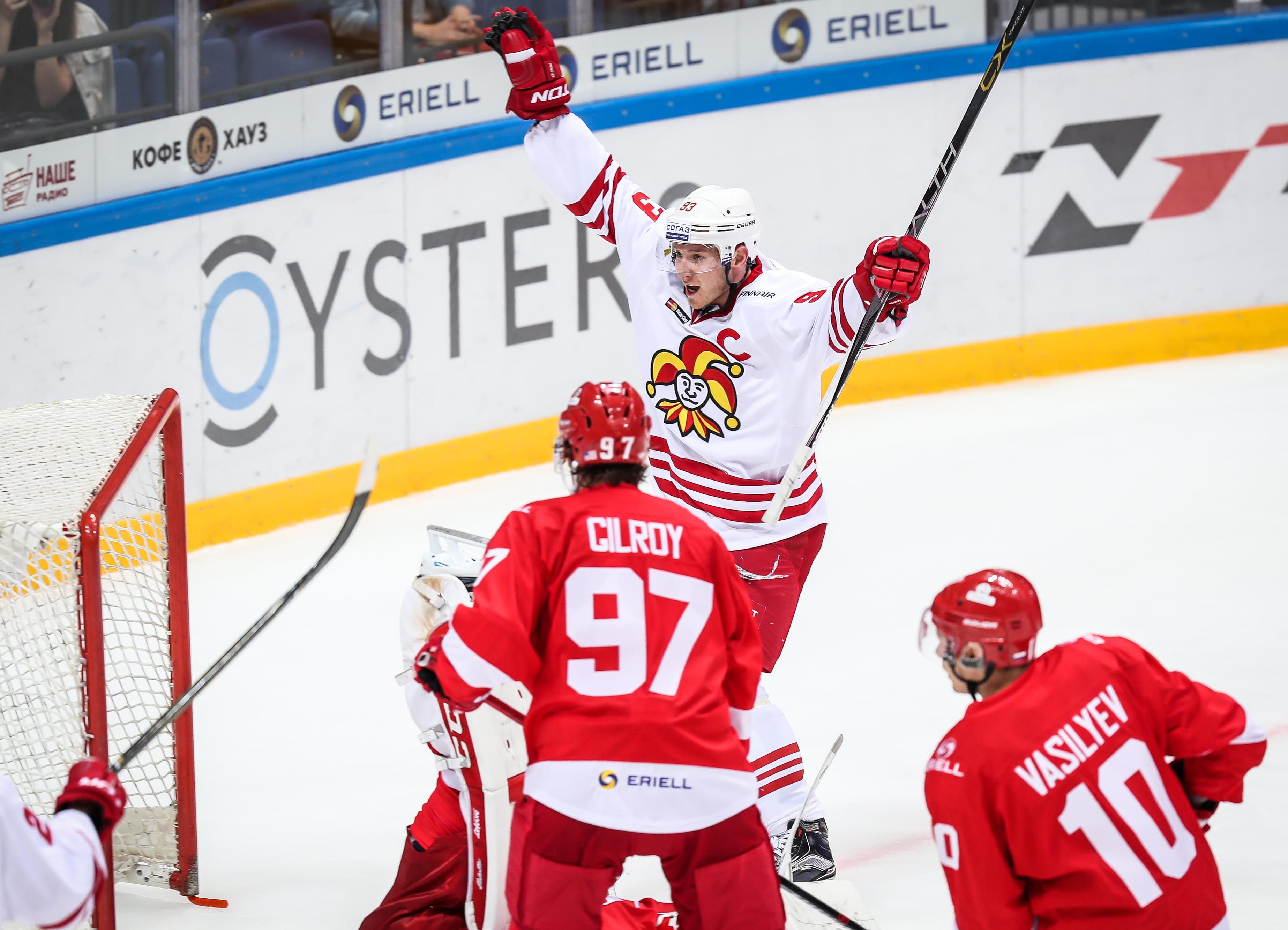 Jokerit Helsinki auf KHL-Erfolgswelle