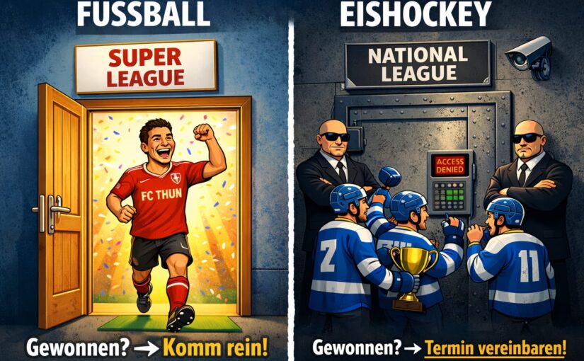 FC Thun zeigt der Swiss League (Eishockey) wie es gehen würde