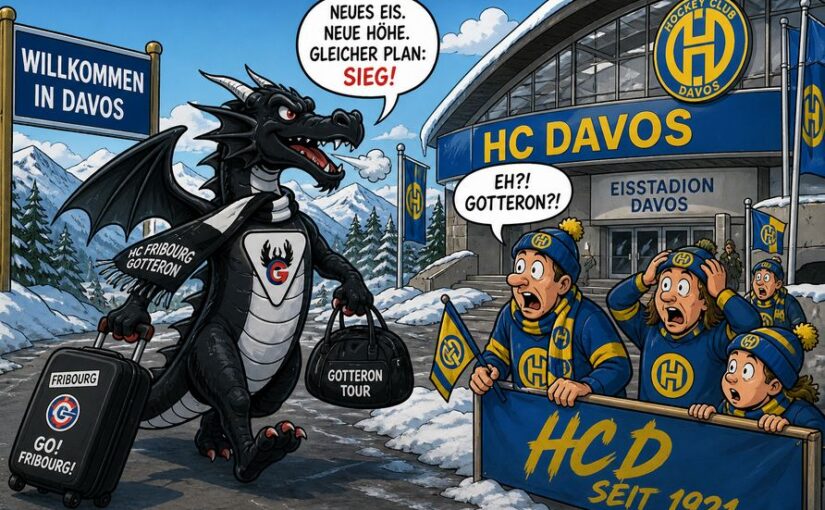 Der HC Fribourg-Gottéron ist erstmals Meister (Bild: zweiteliga.org).